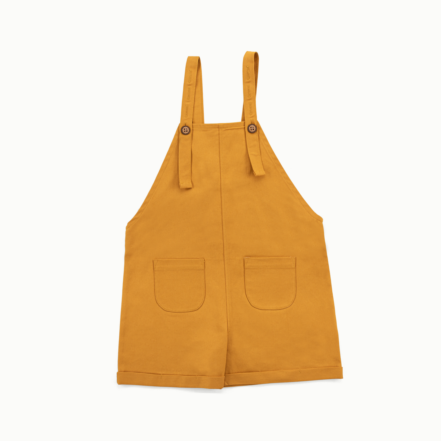 Organic Cotton Ginkgo Romper in Tassel