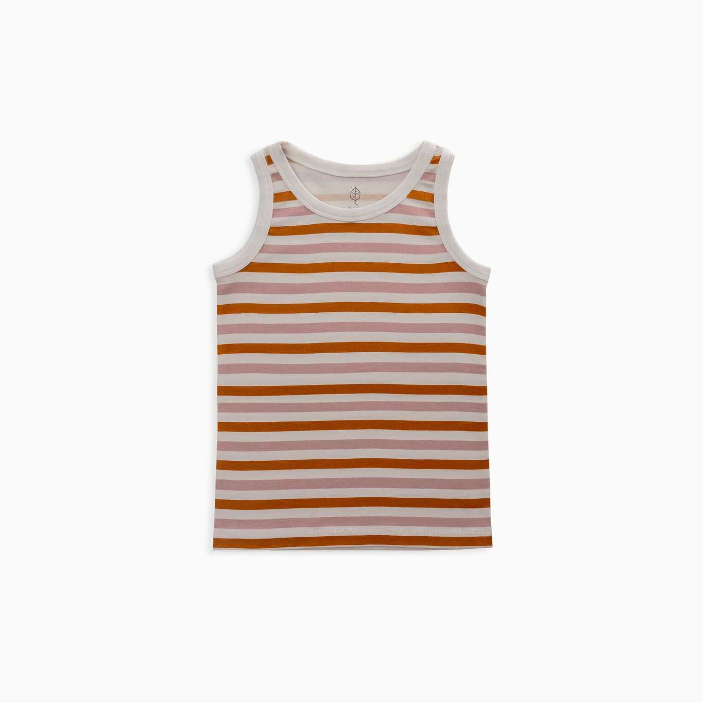 Organic Cotton Tank, 2-Pack | Rainbow + Striped