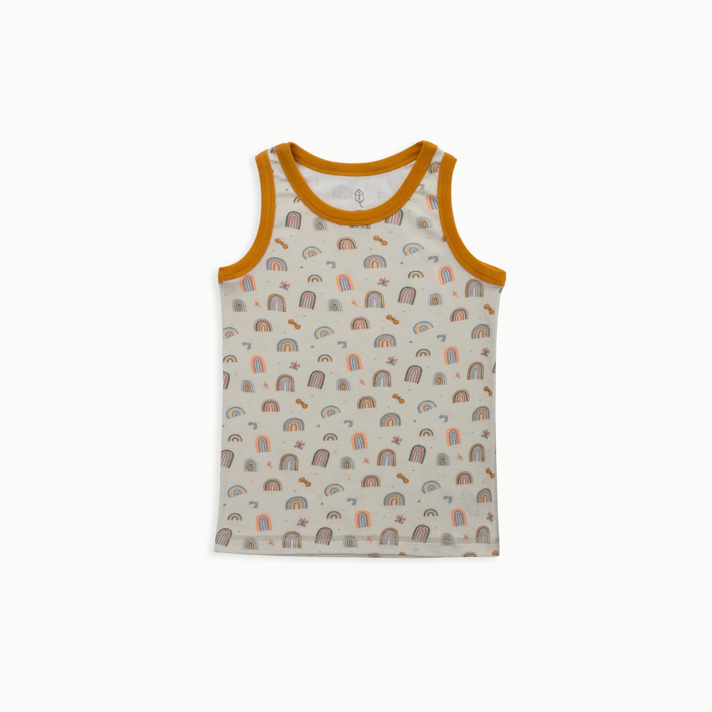 Organic Cotton Tank, 2-Pack | Rainbow + Striped