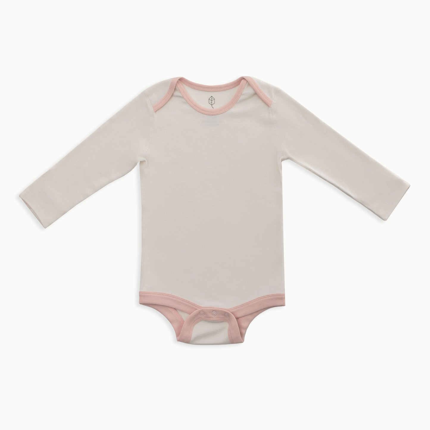 Organic Cotton Baby Long Sleeve Bodysuit, 2-Pack | Unicorns + Solid Cream