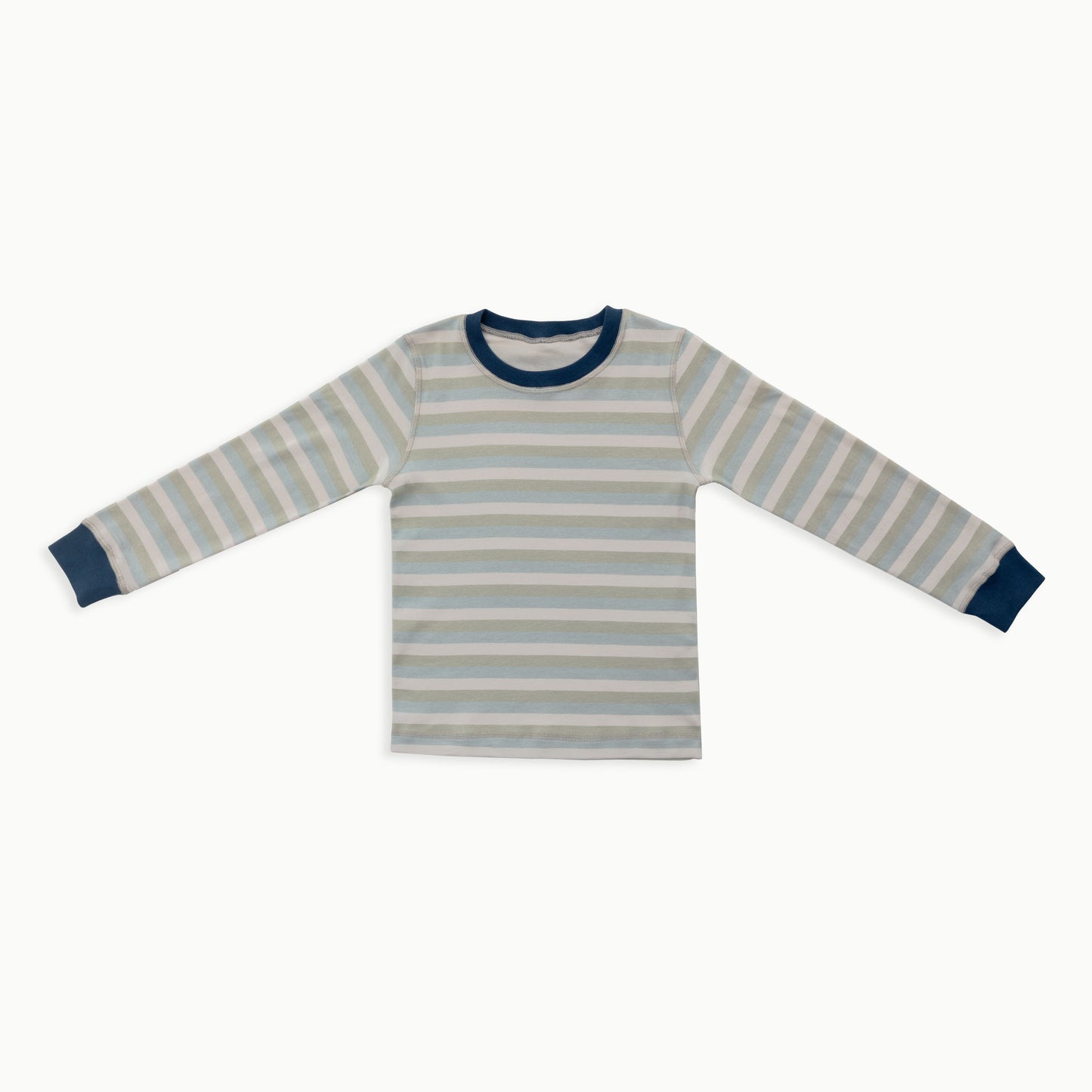Organic Cotton Long-Sleeve Pajamas | Striped