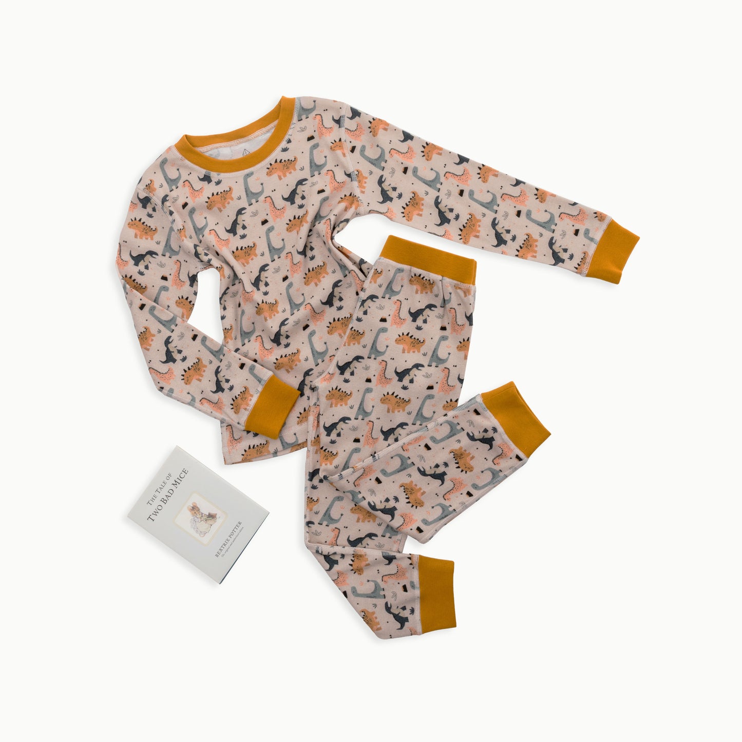 Long-Sleeve Pajamas | Dinosaur