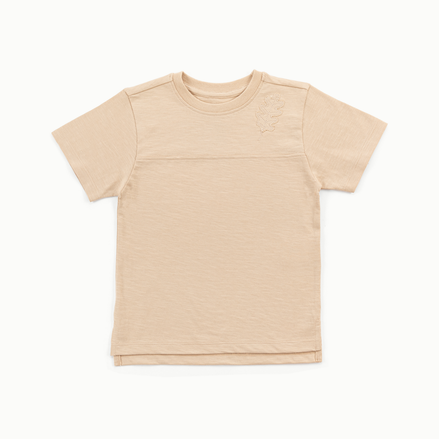 Organic Cotton Oak Tee in Sand