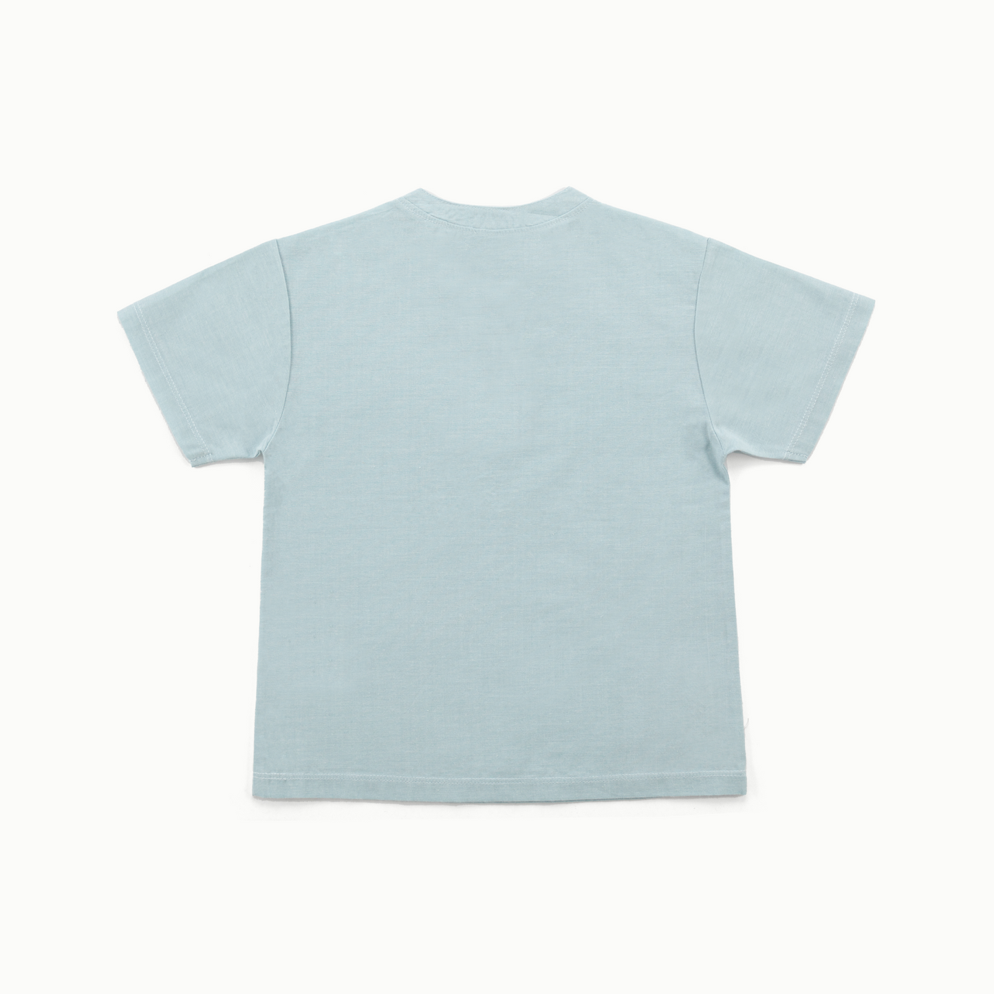 Oak Henley in Sleepy Blue
