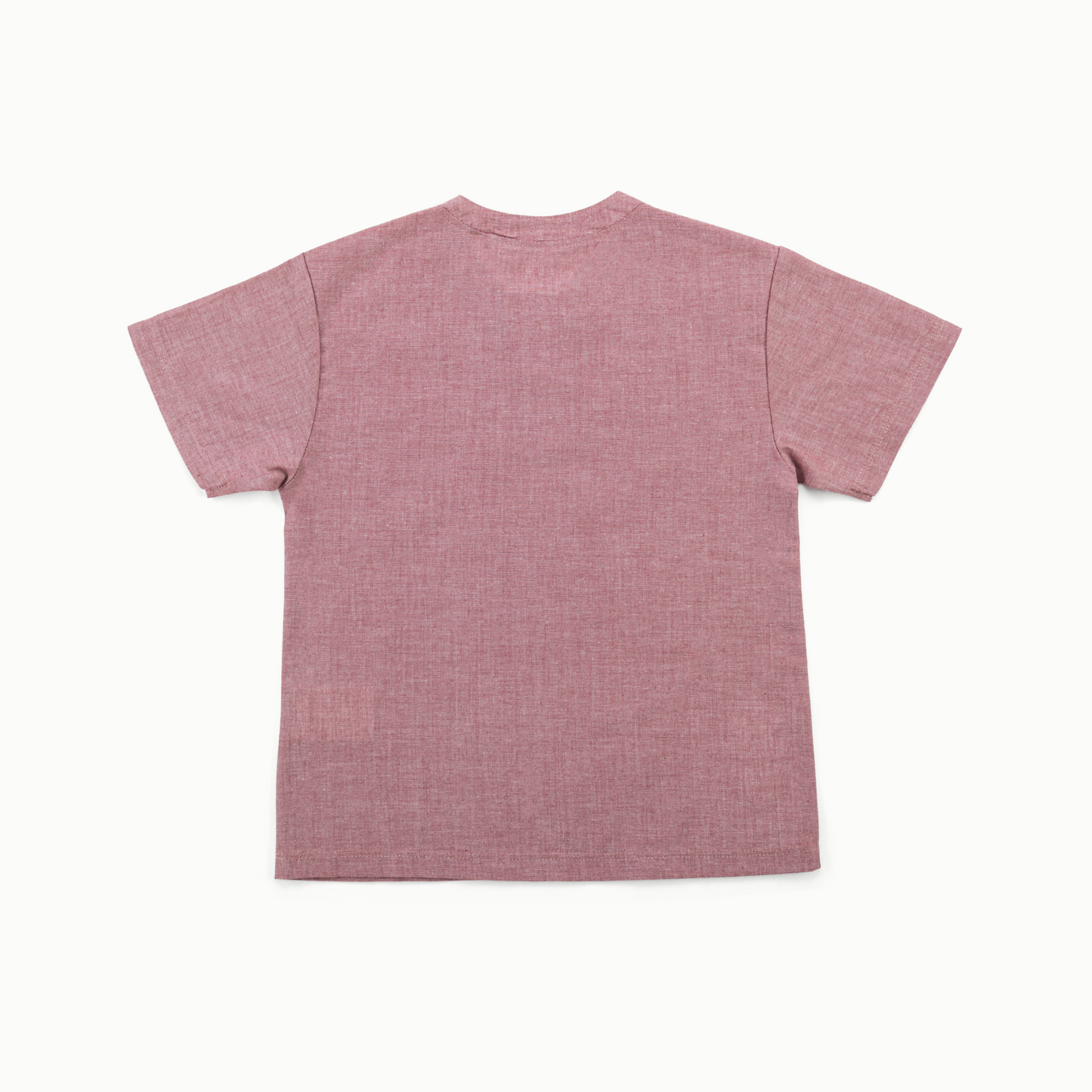 Oak Henley Tee in Canyon Clay