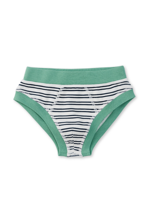 Organic Cotton Boy Briefs | Multi-pack | 5 colors | Stars & Leaves