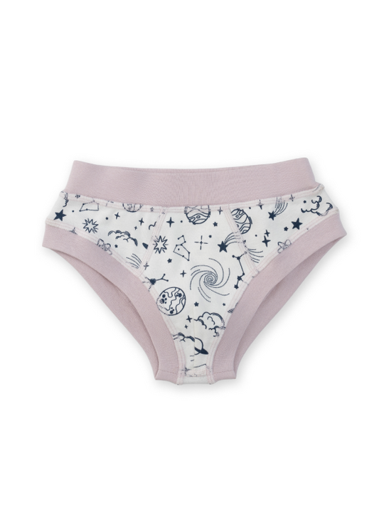 Organic Cotton Boy Briefs | Multi-pack | 5 colors | Stars & Leaves