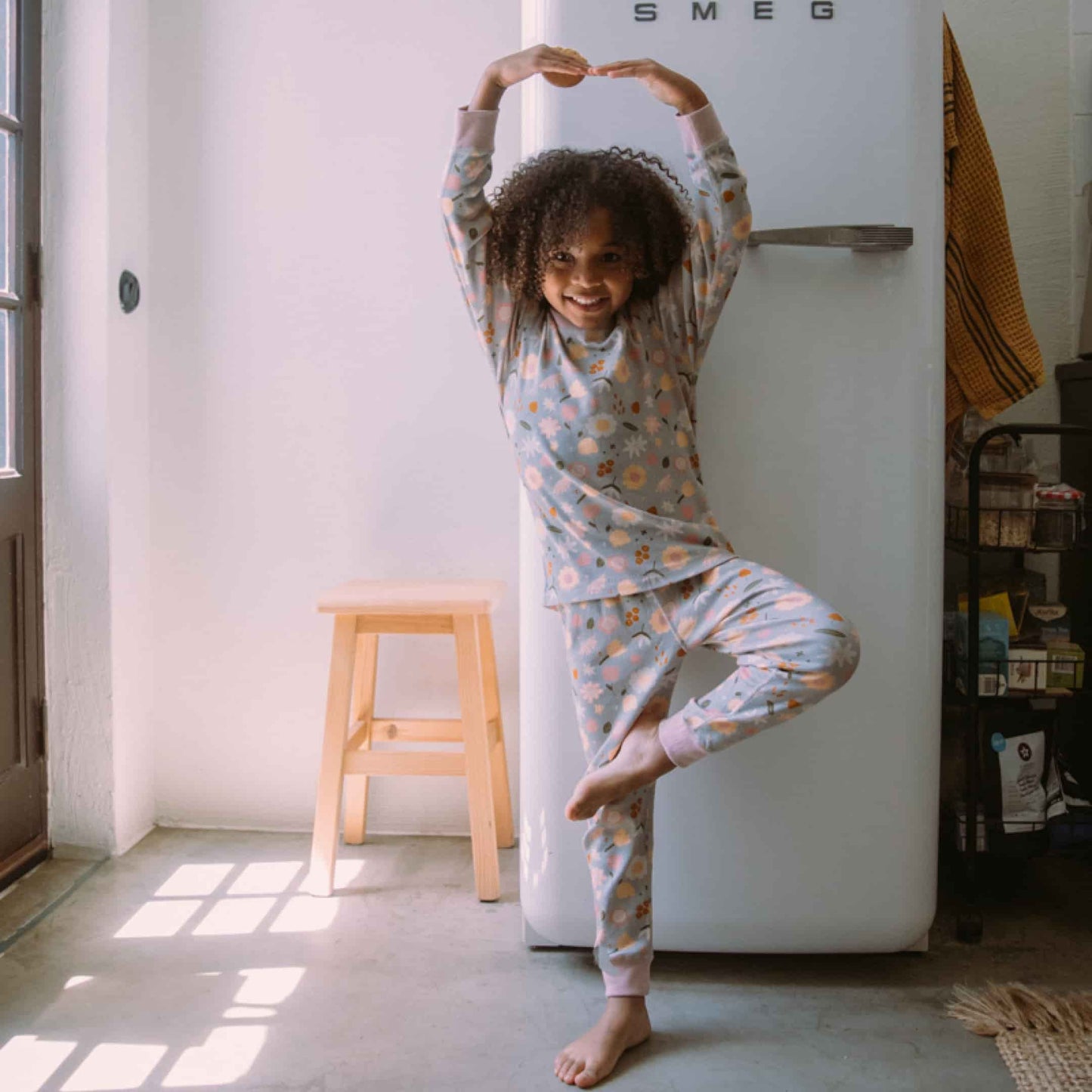 Long-Sleeve Pajamas | Flowers