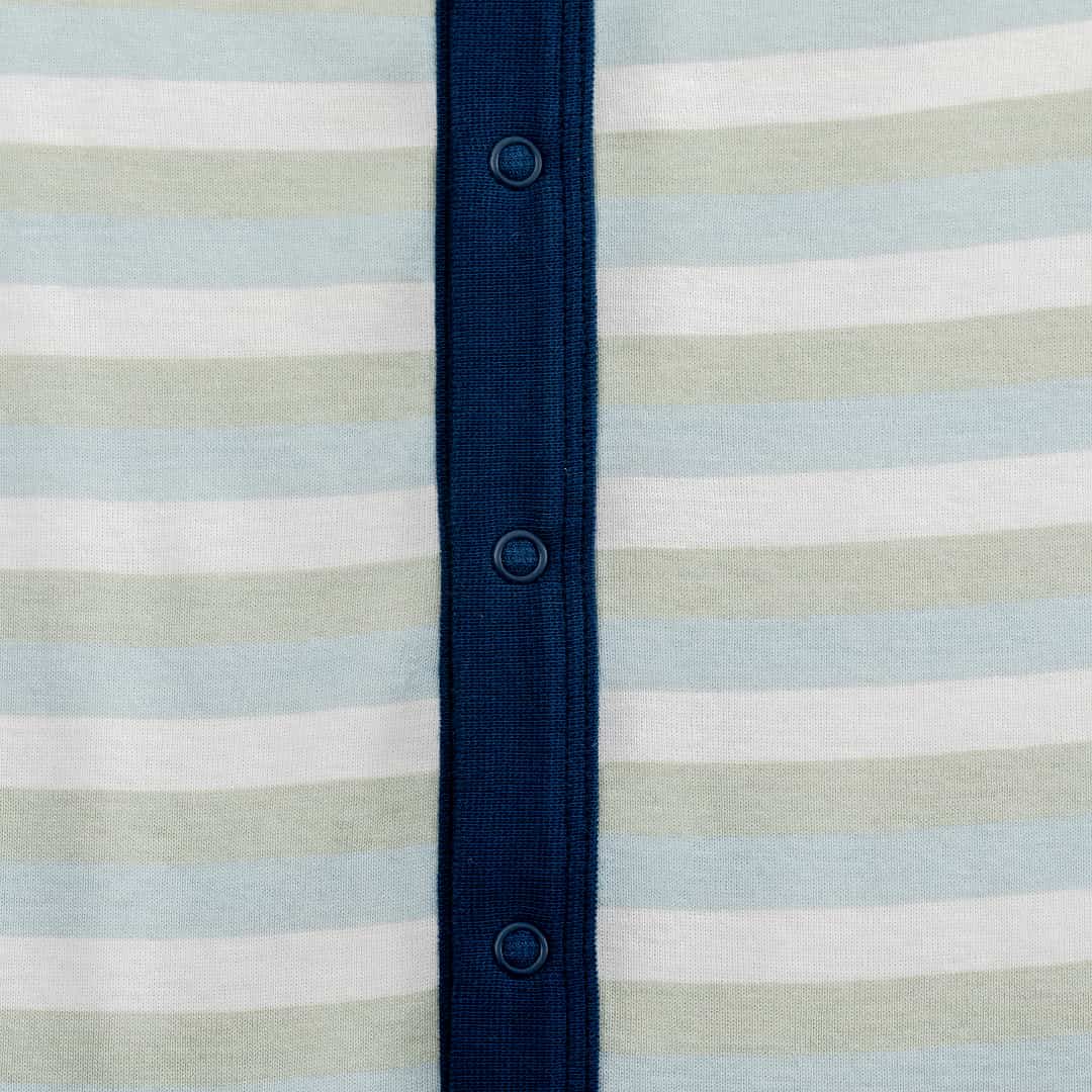 Organic Cotton Baby Sleeper, 2-Pack | Woodland + Striped
