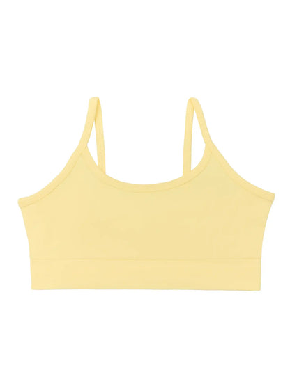 Leela Girls’ Bralette & Hipster Set – Lemon