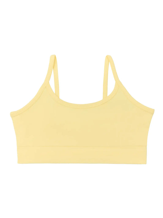 Leela Girls’ Bralette & Hipster Set – Lemon