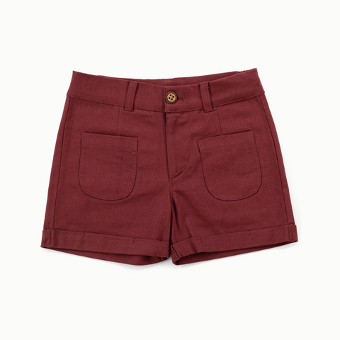 Organic Cotton Willow Short in Canyon Clay