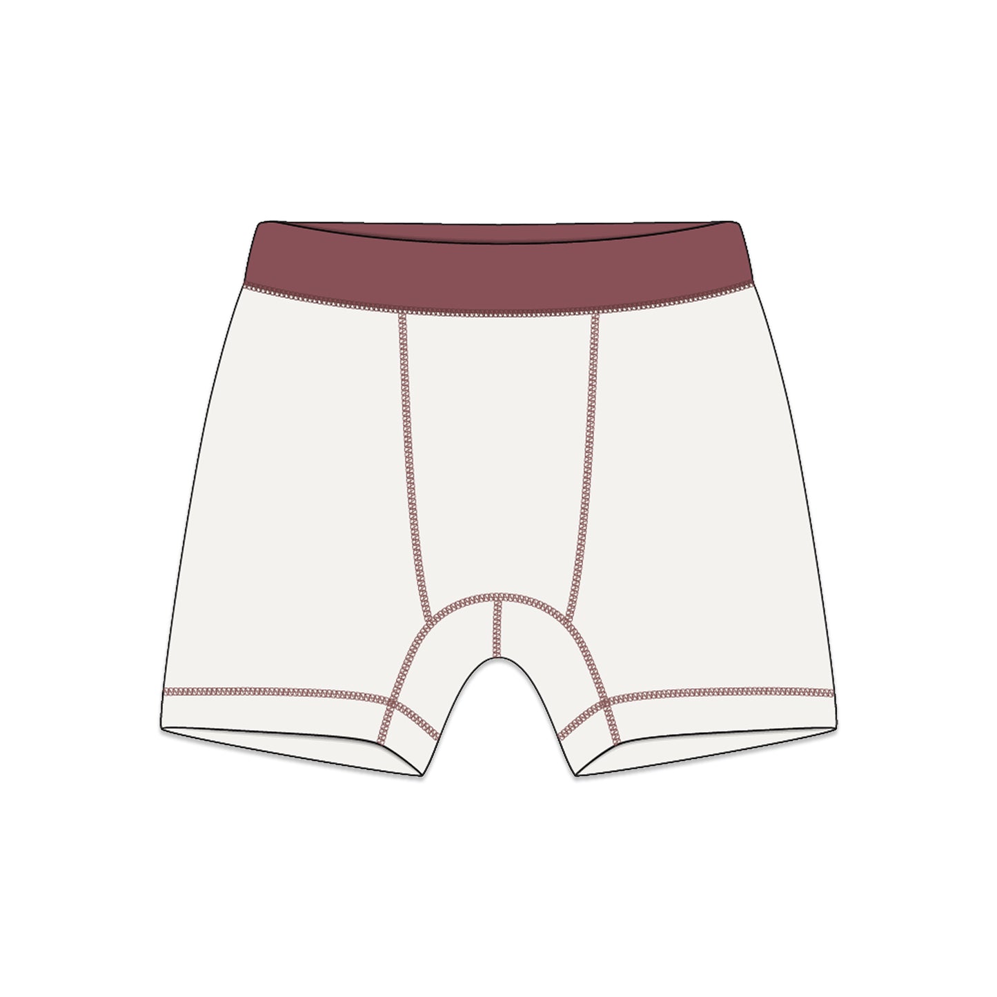 PREORDER | Organic Cotton Boy Boxer Briefs | Multi-pack | 5 colors | Berry & Mustard Hues