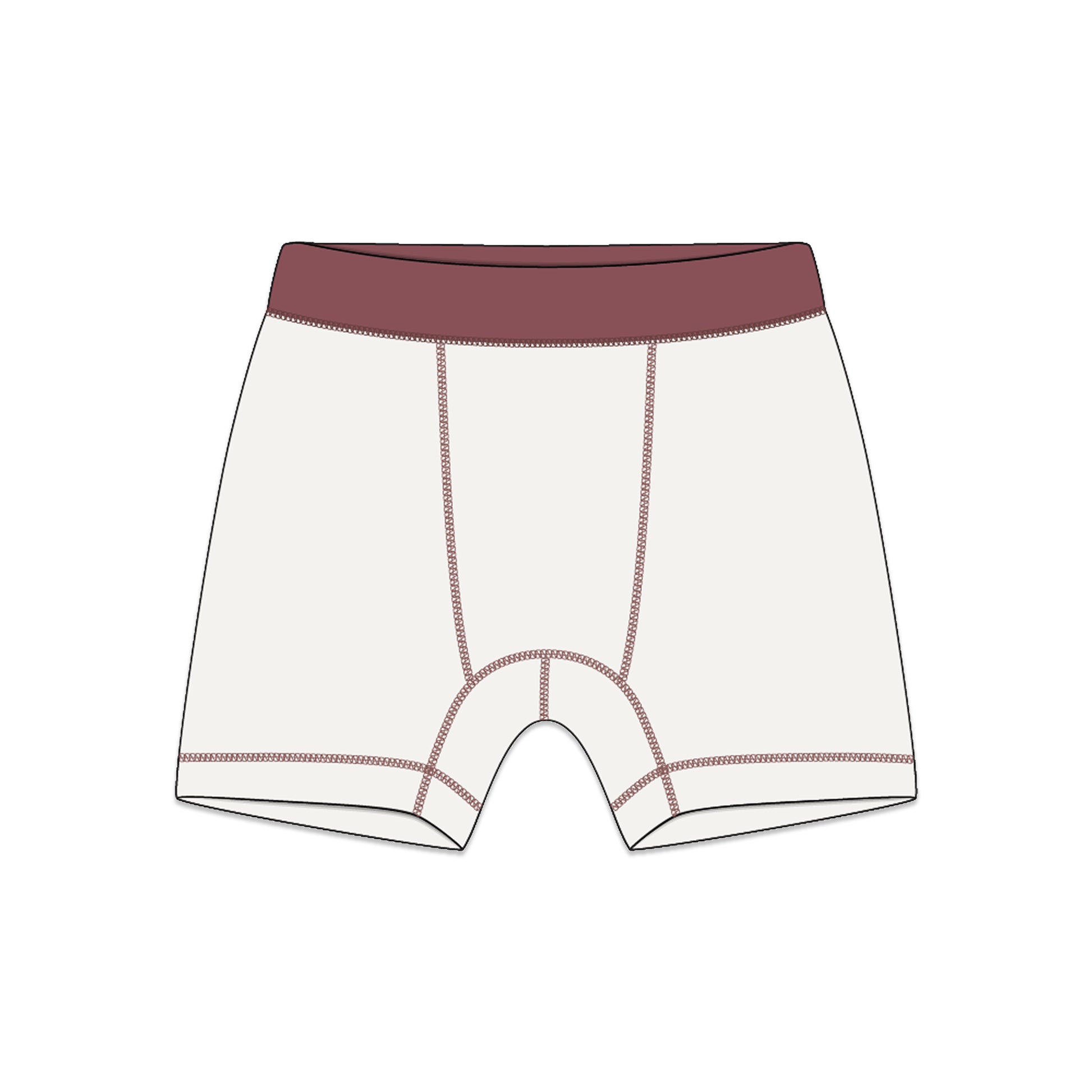 PREORDER | Organic Cotton Boy Boxer Briefs | Multi-pack | 5 colors | Berry & Mustard Hues