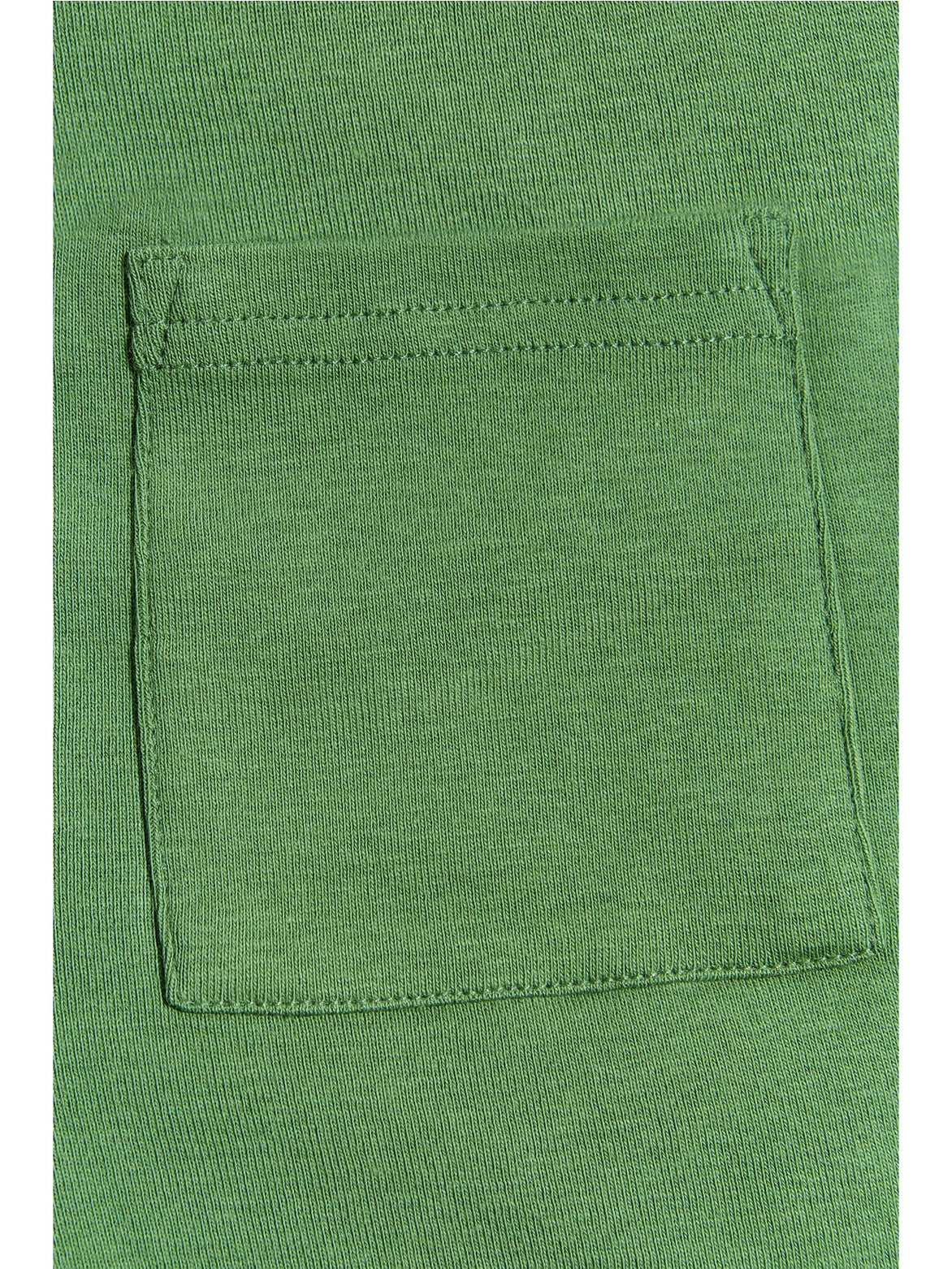Leela Cotton Organic Cotton Pull On Short in Moss Green