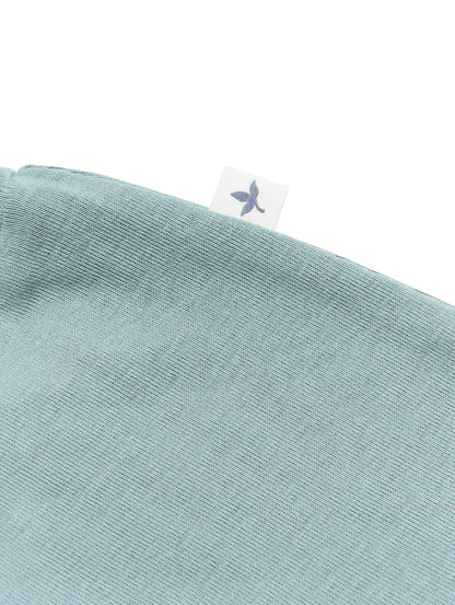 Leela Cotton Organic Cotton Pull On Short in Sea Foam