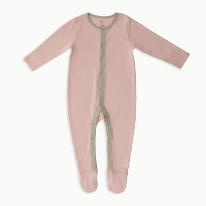Baby Sleeper, 2-Pack | Flowers + Solid Pink