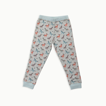Organic Cotton Long-Sleeve Pajamas | Unicorn