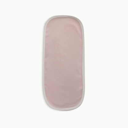 Organic Cotton Baby Burp Cloths, 3-Pack | Pink + Solid Green