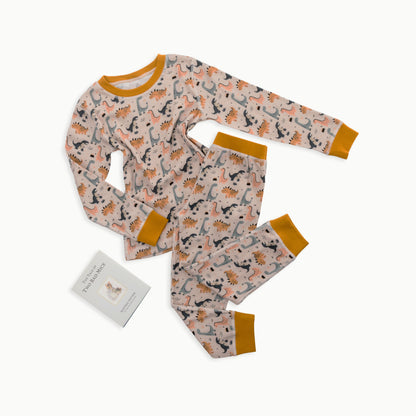 Long-Sleeve Pajamas | Dinosaur