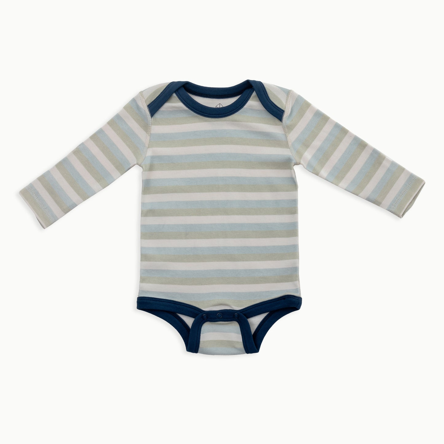 Organic Cotton Baby Long Sleeve Bodysuit, 2-Pack | Woodland + Striped