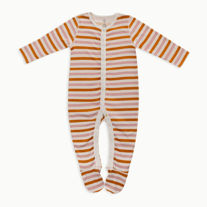 Organic Cotton Baby Sleeper, 2-Pack | Rainbow + Striped