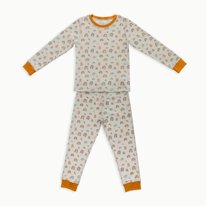 Long-Sleeve Pajamas | Rainbow