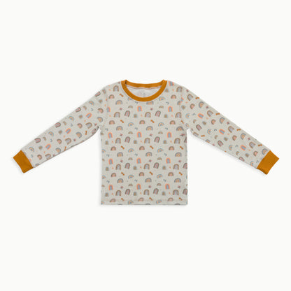 Long-Sleeve Pajamas | Rainbow