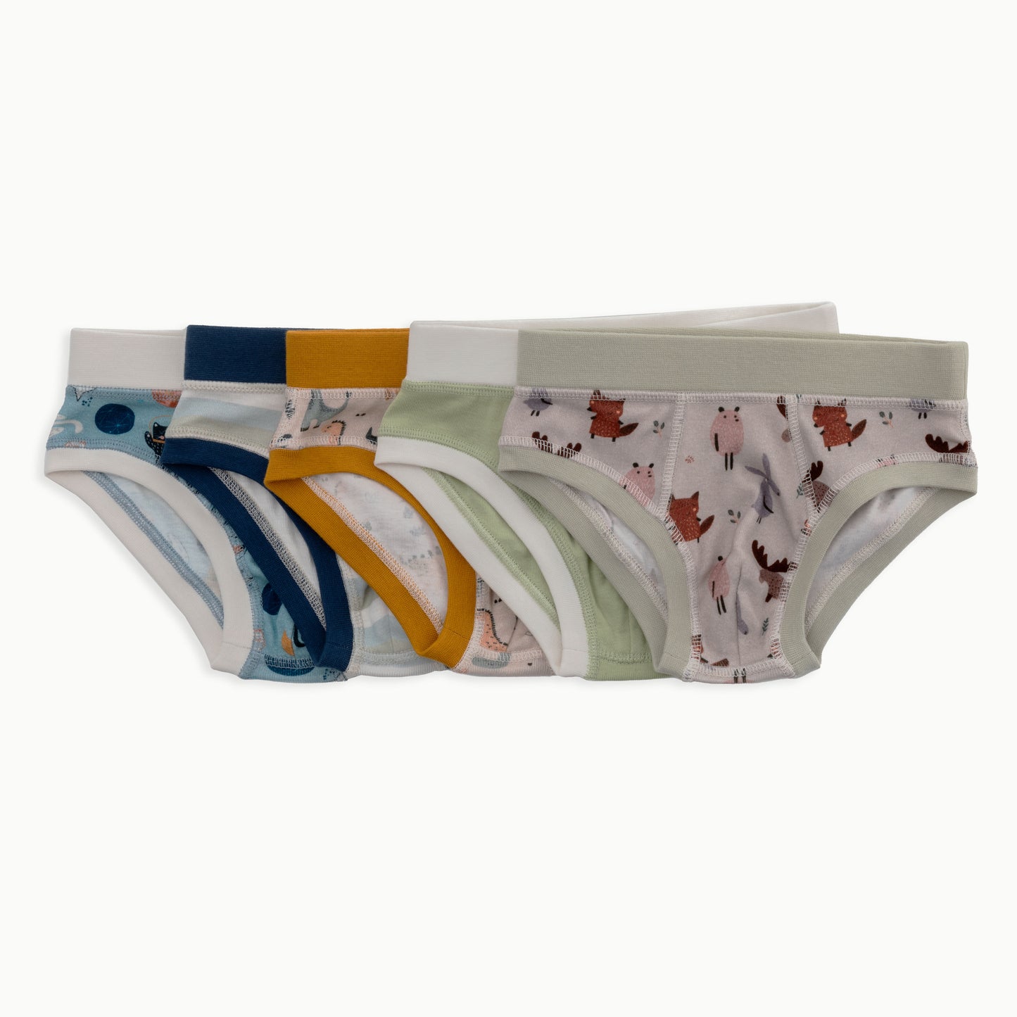 Boys' Briefs Multi-pack | 5 colors