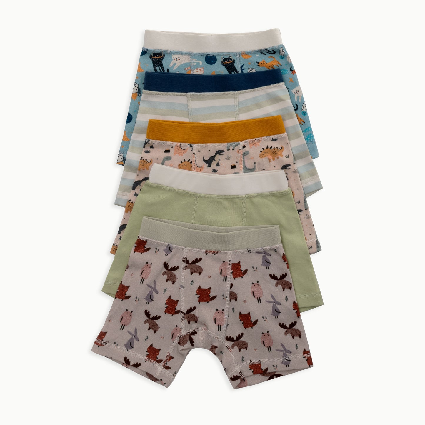 Boys' Boxer Briefs Multi-pack | 5 colors