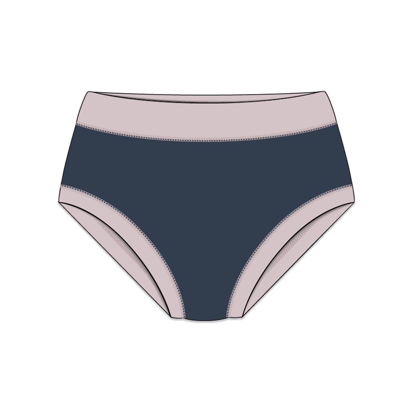 PREORDER | Organic Cotton Girls' Briefs Multi-pack | 5 colors | Berry Hues