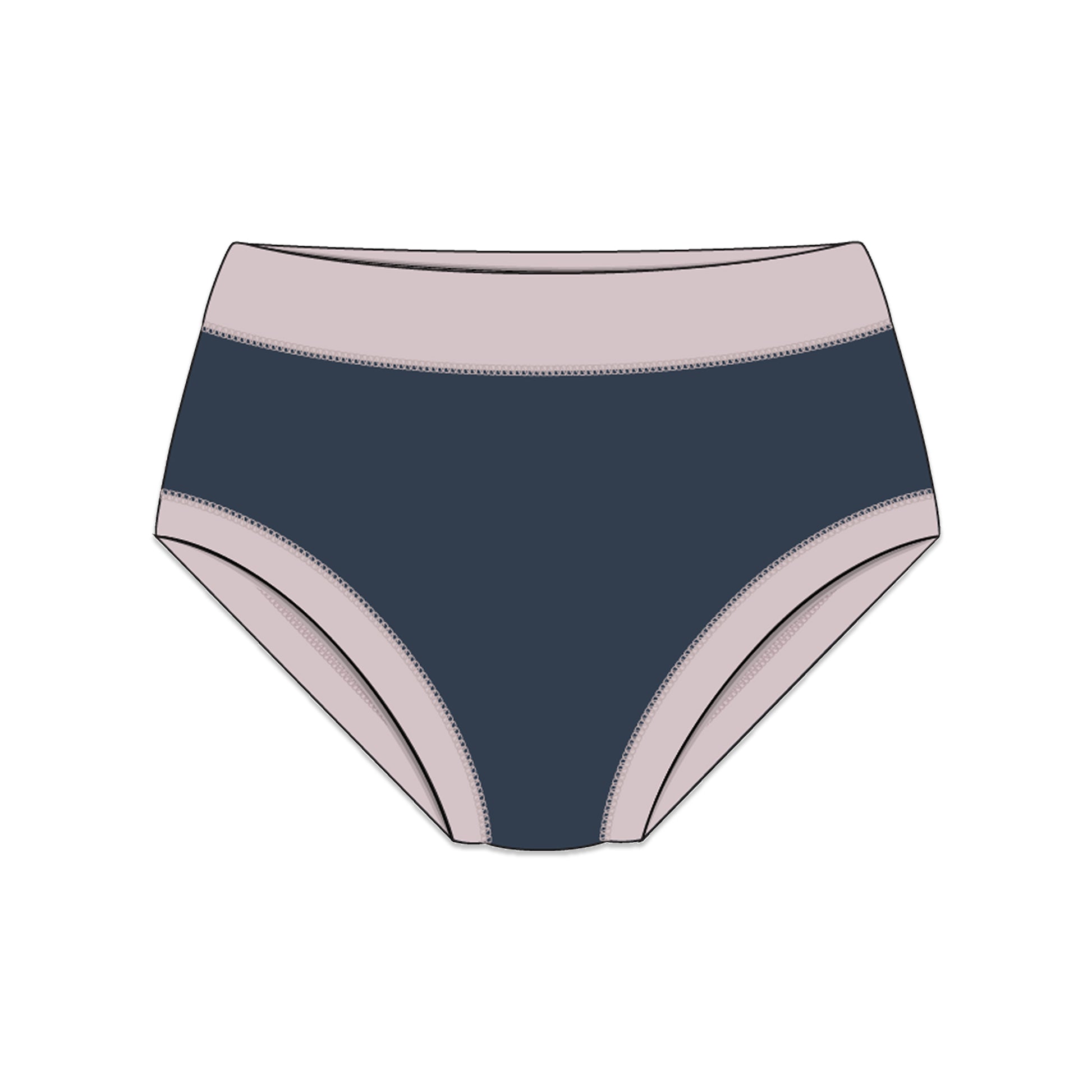 PREORDER | Organic Cotton Girls' Briefs Multi-pack | 5 colors | Berry Hues