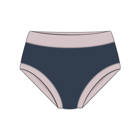 PREORDER | Organic Cotton Girls' Briefs Multi-pack | 5 colors | Berry Hues