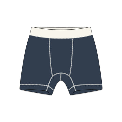 PREORDER | Organic Cotton Boy Boxer Briefs | Multi-pack | 5 colors | Berry & Mustard Hues