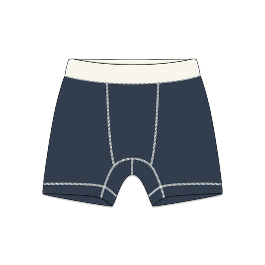 PREORDER | Organic Cotton Boy Boxer Briefs | Multi-pack | 5 colors | Berry & Mustard Hues