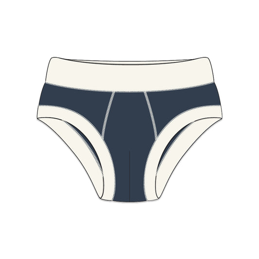 PREORDER | Organic Cotton Boy Briefs | Multi-pack | 5 colors | Berry Hues