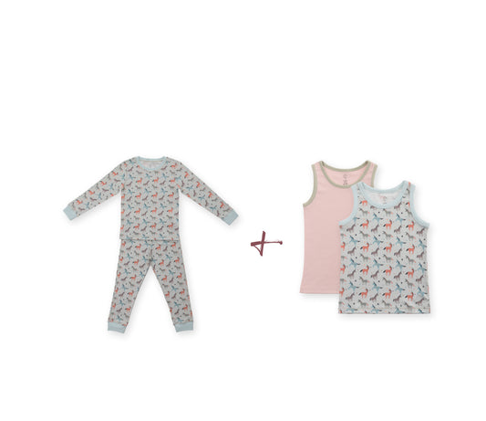 Unicorn Pajama & Tank Combo Bundle