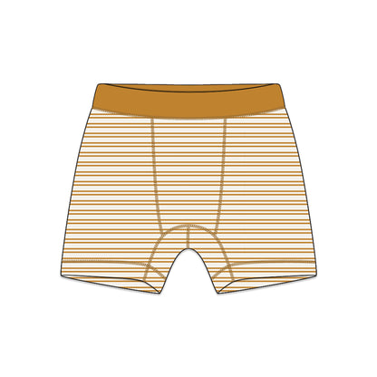 PREORDER | Organic Cotton Boy Boxer Briefs | Multi-pack | 5 colors | Berry & Mustard Hues