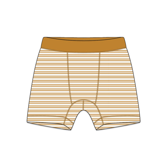 PREORDER | Organic Cotton Boy Boxer Briefs | Multi-pack | 5 colors | Berry & Mustard Hues
