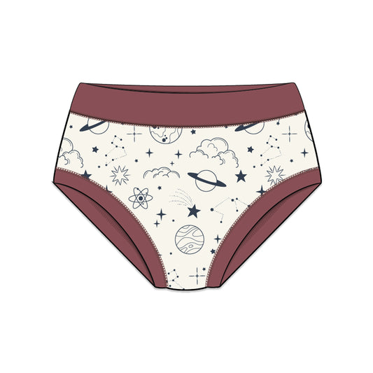 PREORDER | Organic Cotton Girls' Briefs Multi-pack | 5 colors | Berry Hues