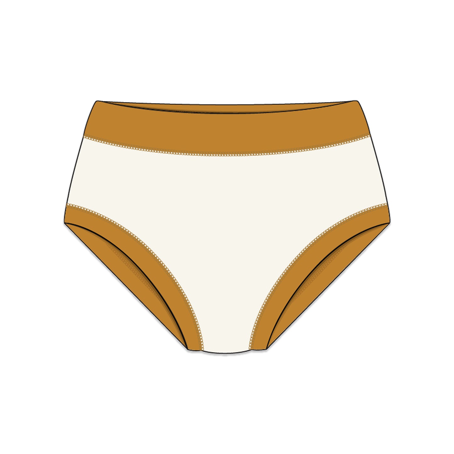 PREORDER | Organic Cotton Girls' Briefs Multi-pack | 5 colors | Leafy Hues