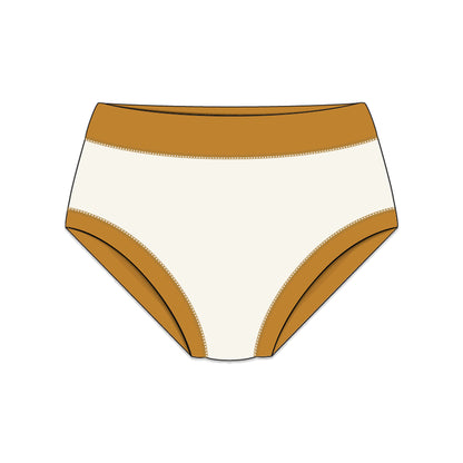 PREORDER | Organic Cotton Girls' Briefs Multi-pack | 5 colors | Leafy Hues