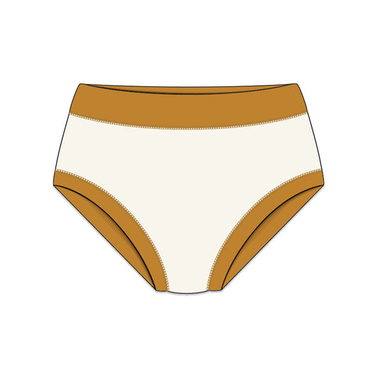 PREORDER | Organic Cotton Girls' Briefs Multi-pack | 5 colors | Leafy Hues