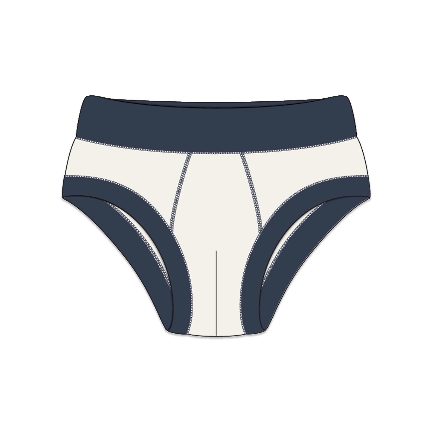 PREORDER | Organic Cotton Boy Briefs | Multi-pack | 5 colors | Stars & Leaves