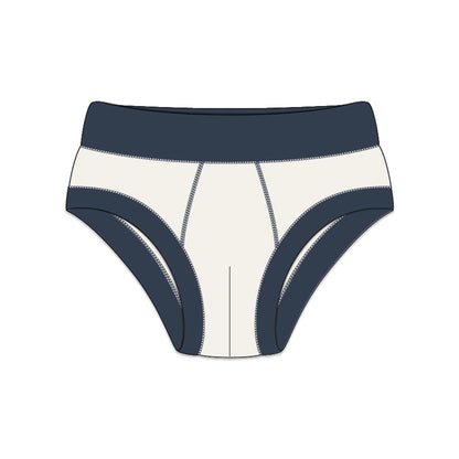 PREORDER | Organic Cotton Boy Briefs | Multi-pack | 5 colors | Stars & Leaves