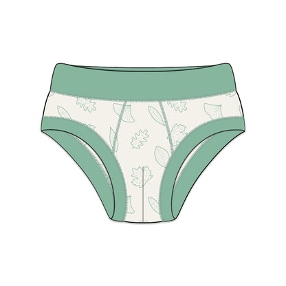 PREORDER | Organic Cotton Boy Briefs | Multi-pack | 5 colors | Stars & Leaves