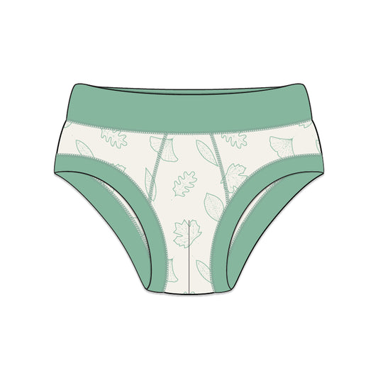 PREORDER | Organic Cotton Boy Briefs | Multi-pack | 5 colors | Stars & Leaves