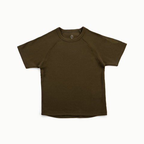 Organic Cotton Willow Tee in Ripe Olive