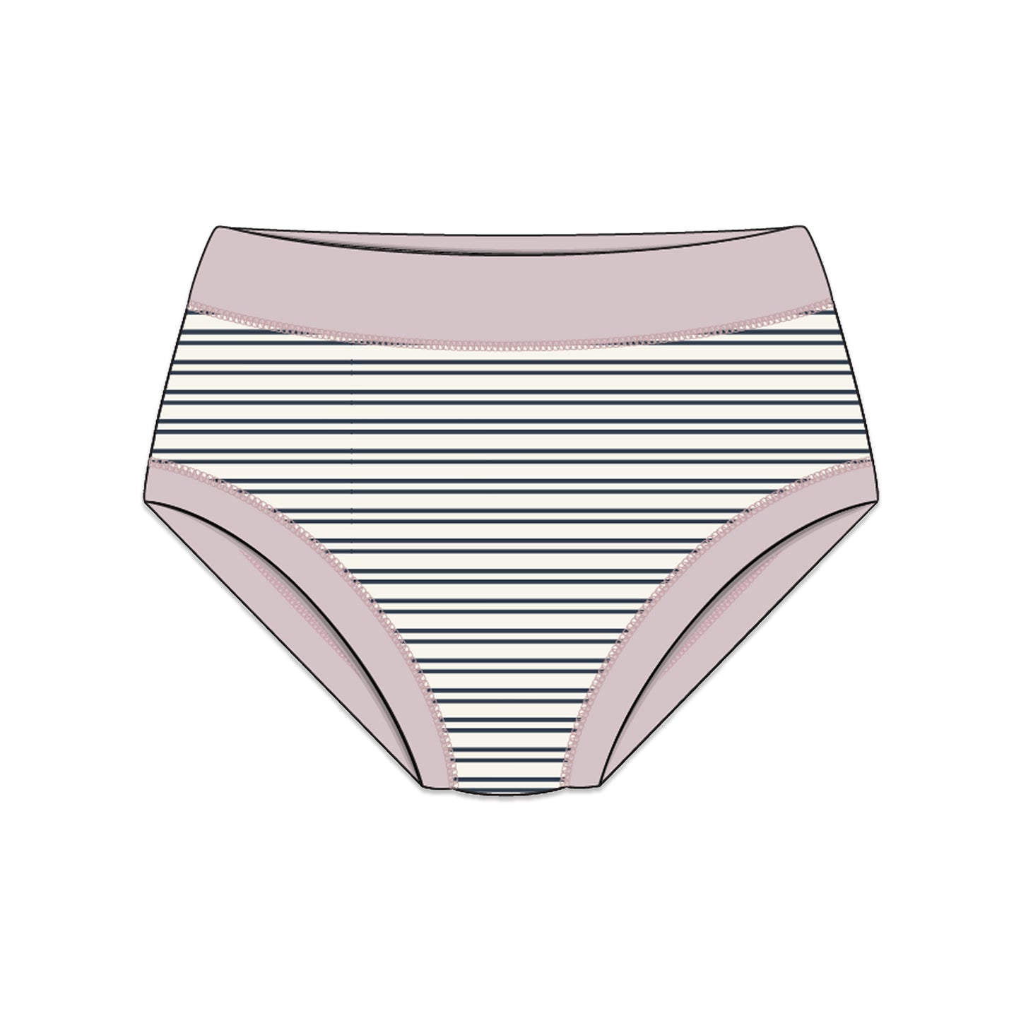 PREORDER | Organic Cotton Girls' Briefs Multi-pack | 5 colors | Berry Hues