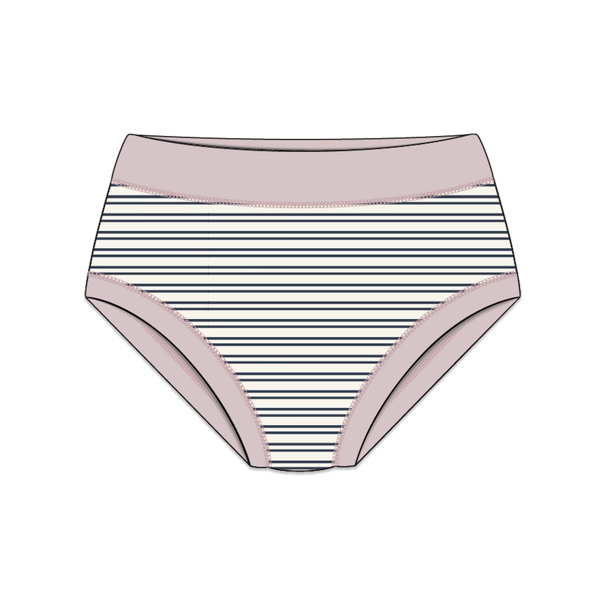 PREORDER | Organic Cotton Girls' Briefs Multi-pack | 5 colors | Berry Hues